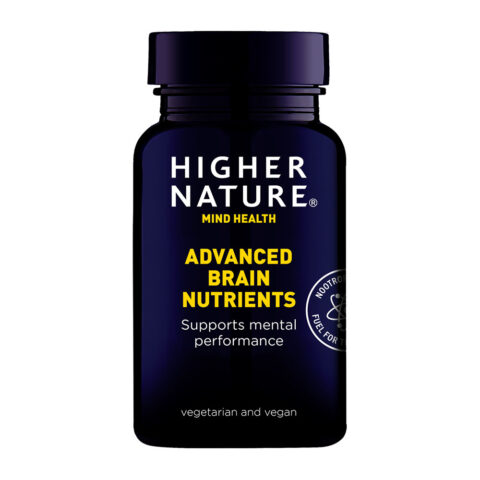 Higher Nature Advanced Brain Nutrients Capsules180